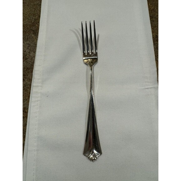 Vintage David Andersen Town Hall Norway 830 Silver 7 " Fork Each - Picture 7 of 8